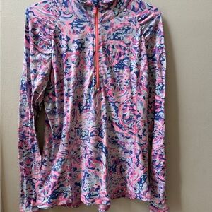 Lilly Pulitzer Luxletic Pullover women’s size Large